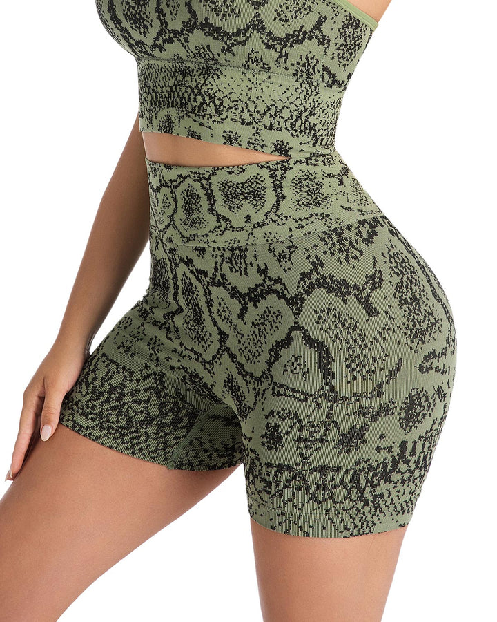 Vaila Seamless Shorts - Green