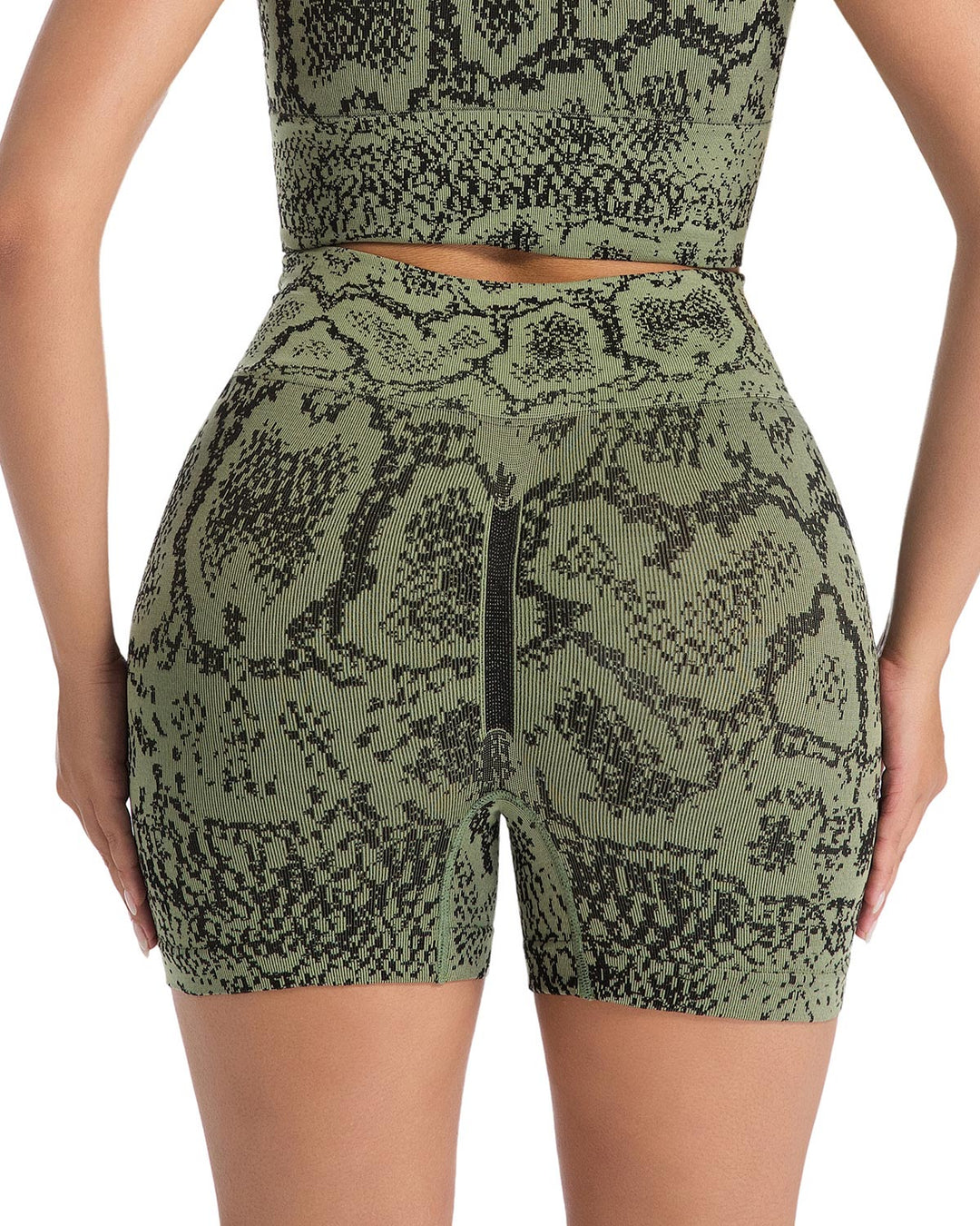 Vaila Seamless Shorts - Green