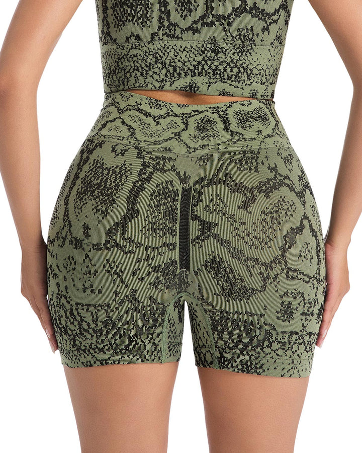 Vaila Seamless Shorts - Green