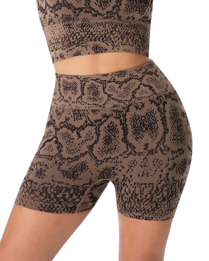 Vaila Seamless Shorts - Mocha