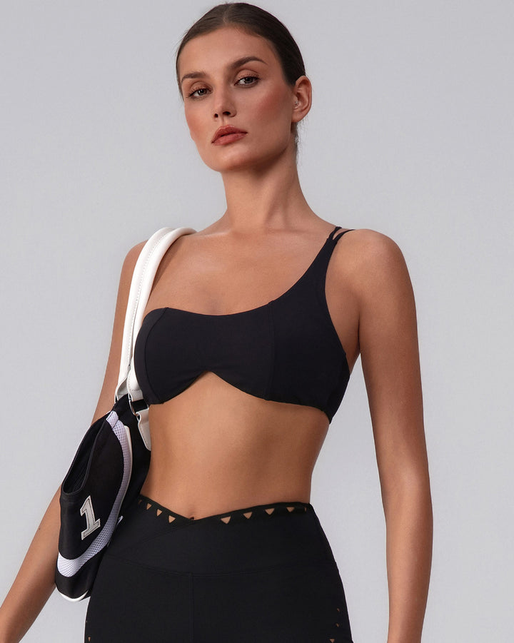Valencia Sports Bra - Black