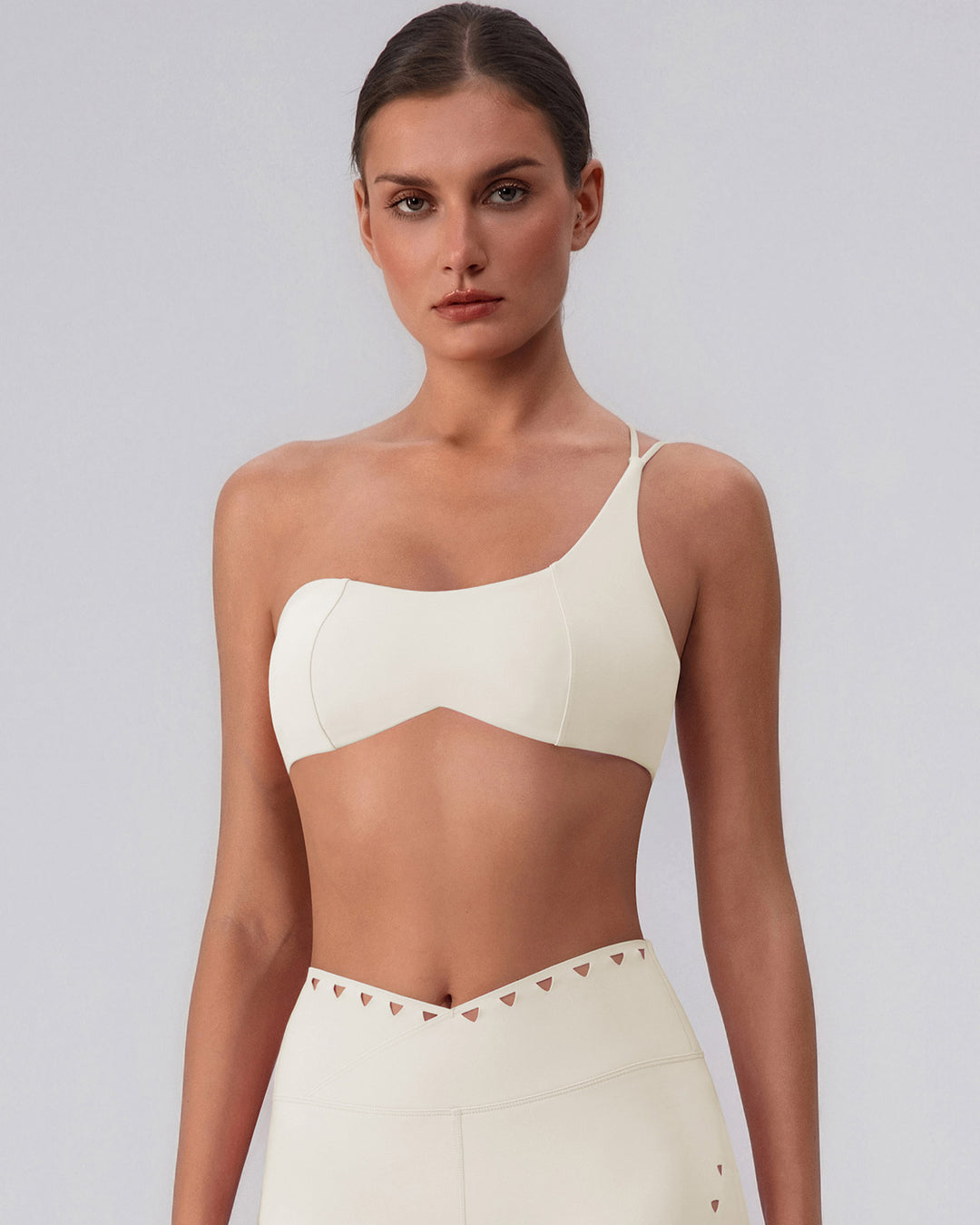 Valencia Sports Bra - Ivory