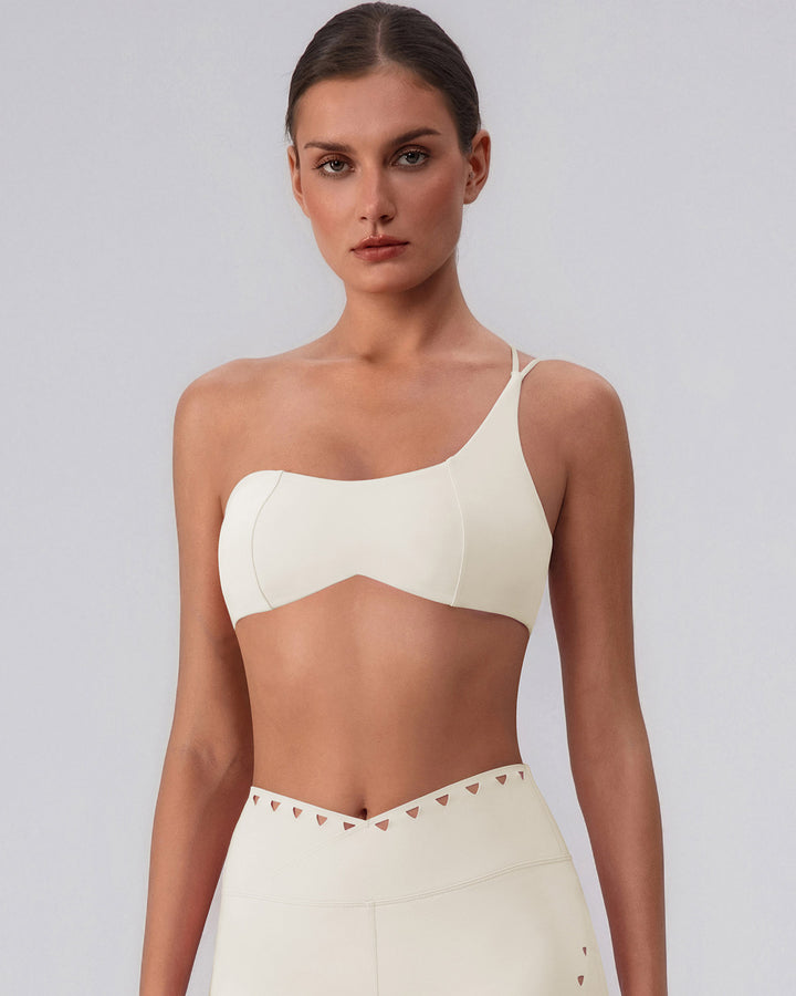 Valencia Sports Bra - Ivory