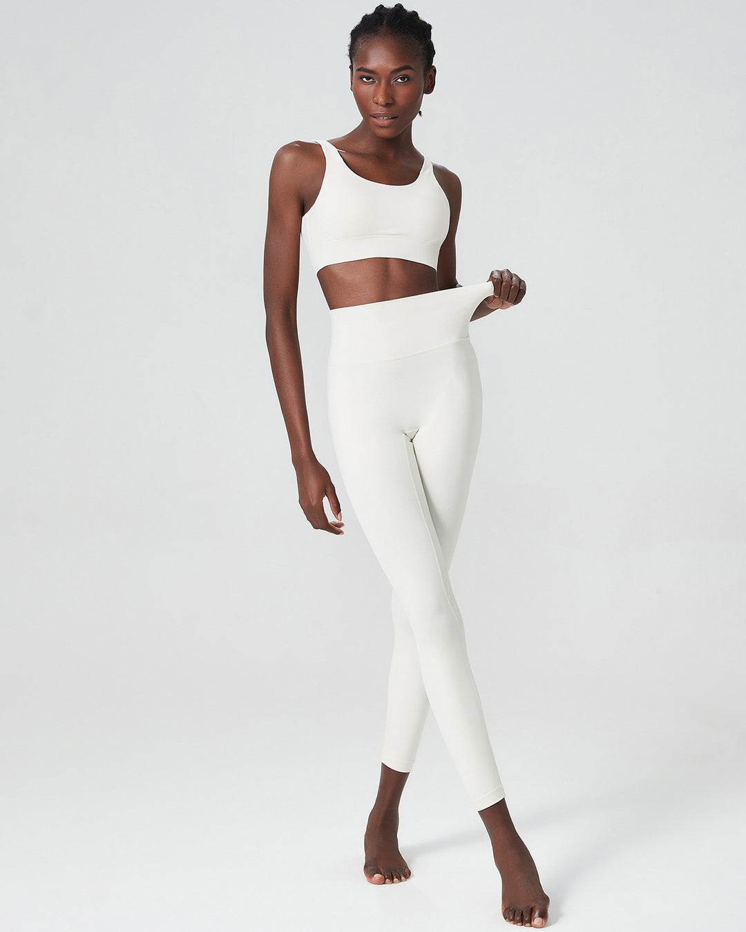 Vesper Seamless Leggings - White