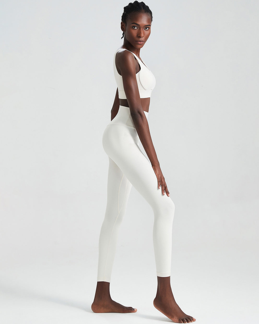 Vesper Seamless Leggings - White