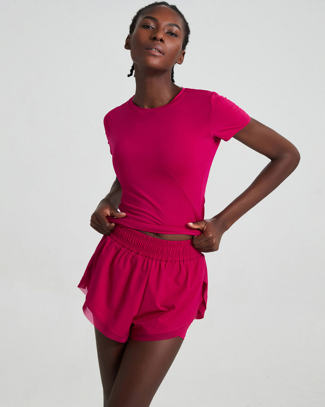 Vesper Shorts - Raspberry