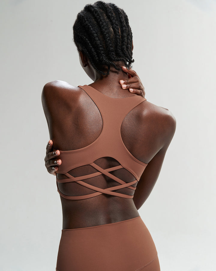 Vesper Sports Bra - Clay