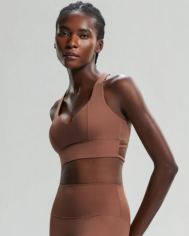 Vesper Sports Bra - Clay