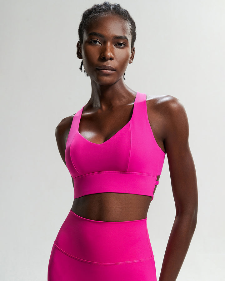 Vesper Sports Bra - Fuchsia