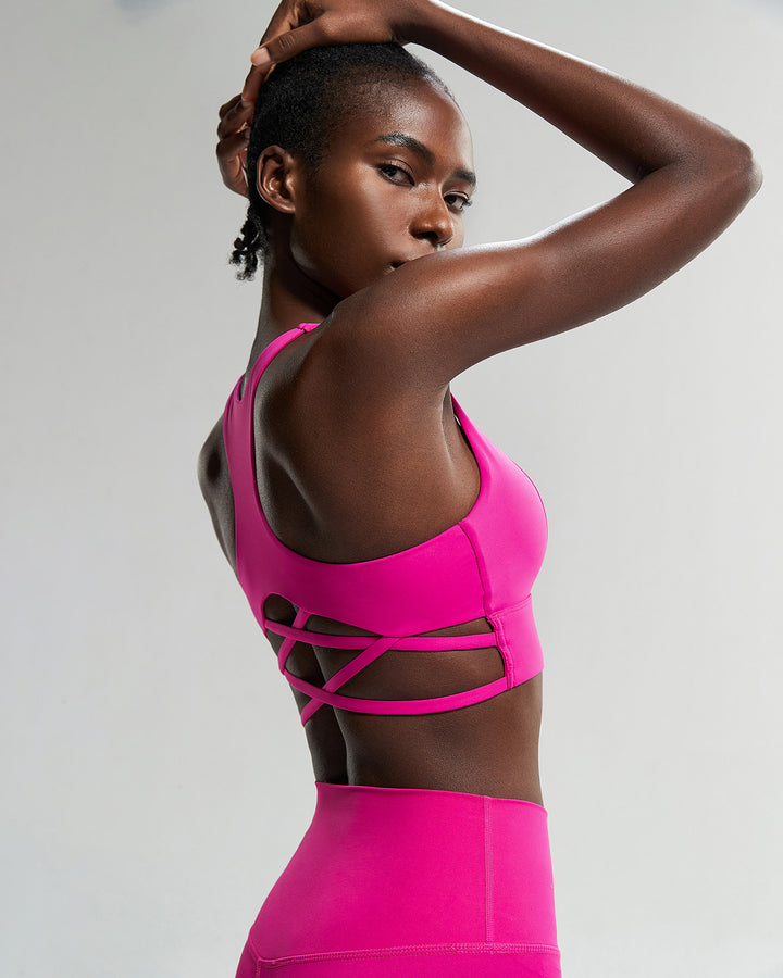 Vesper Sports Bra - Fuchsia