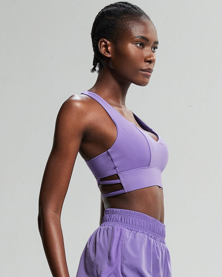 Vesper Sports Bra - Purple