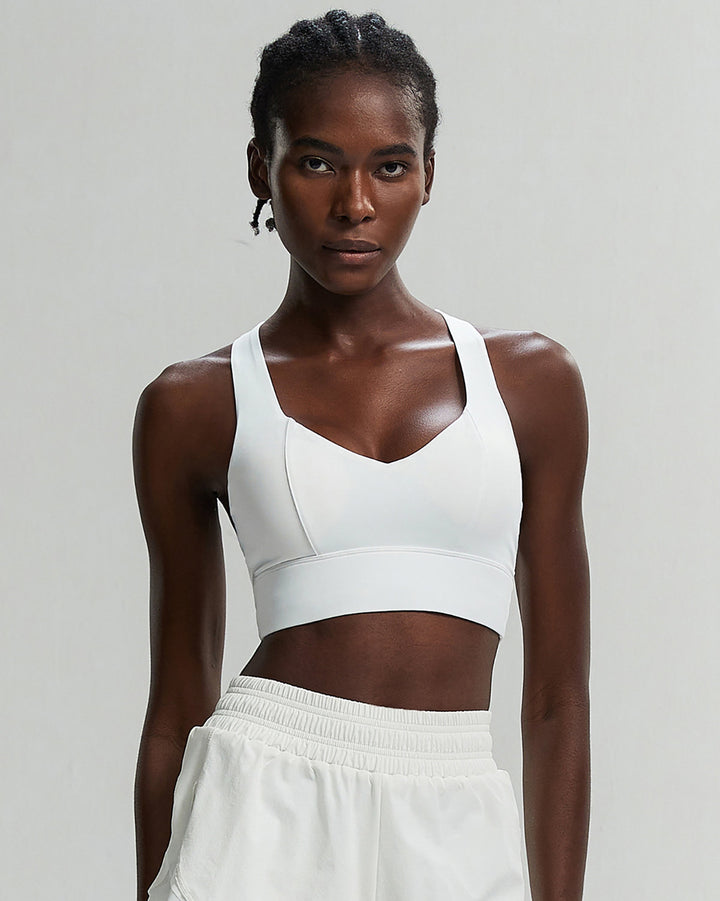 Vesper Sports Bra - White