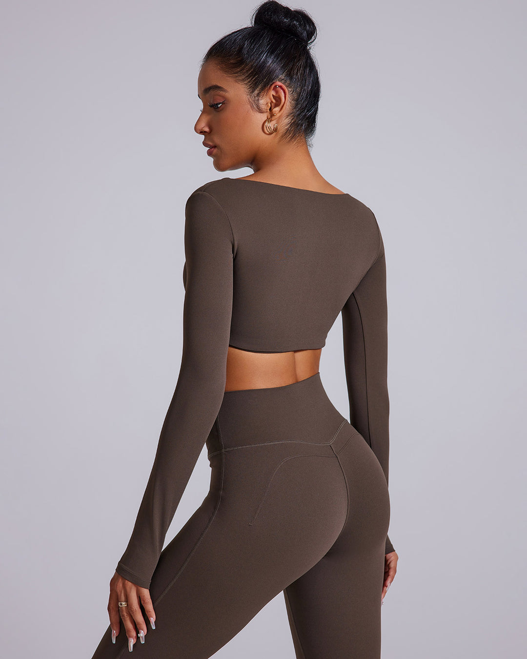 Vespera Long Sleeve - Brown