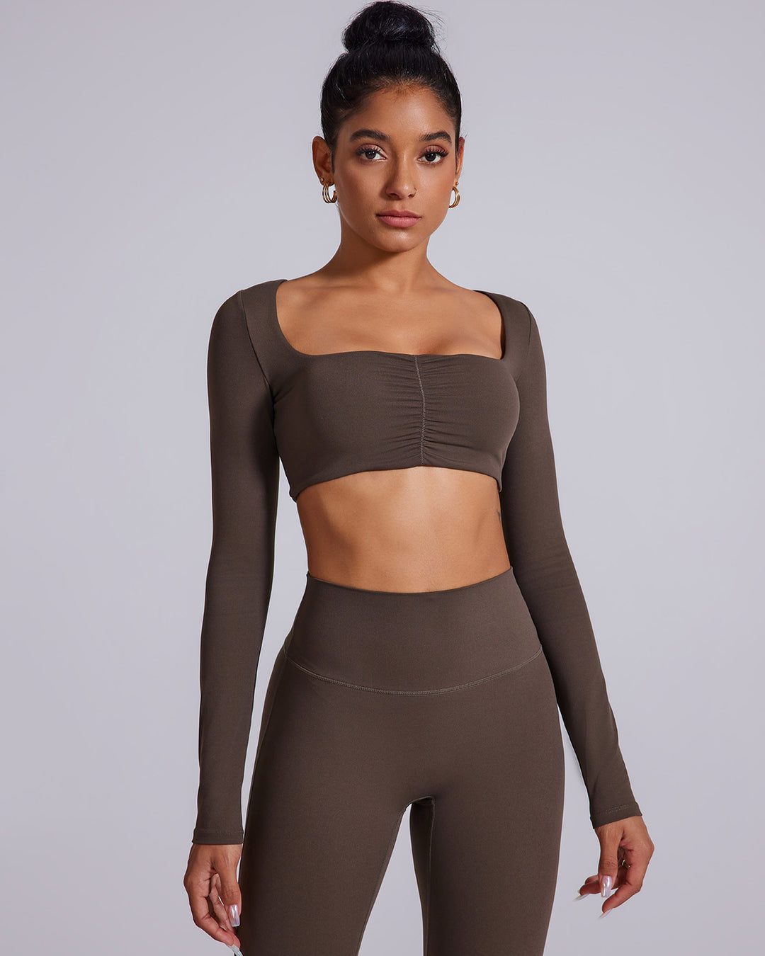 Vespera Long Sleeve - Brown