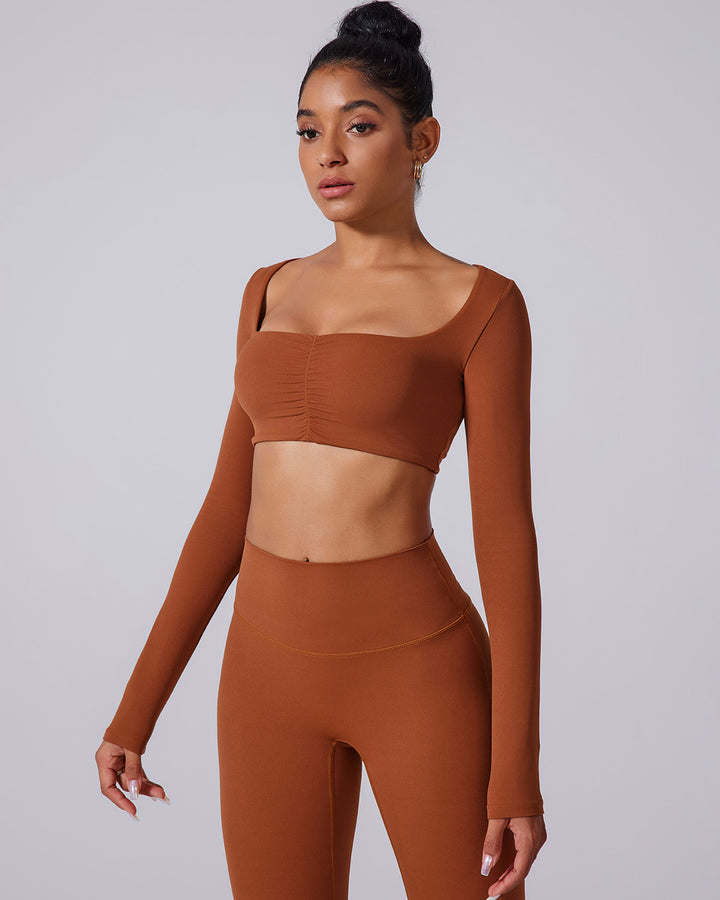 Vespera Long Sleeve - Chestnut