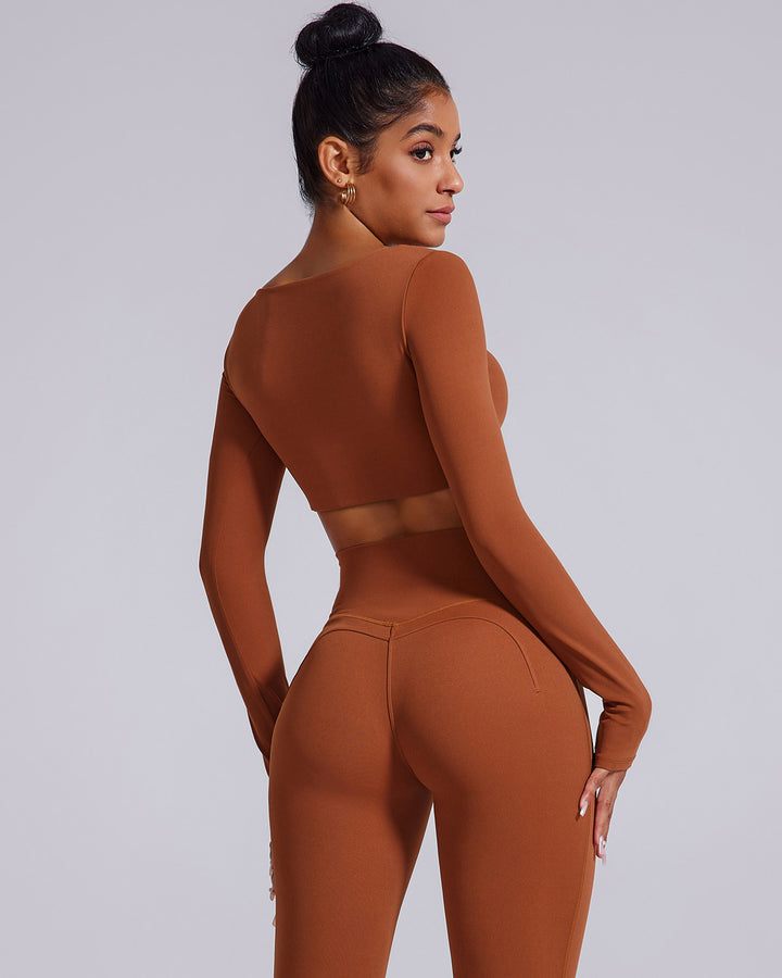 Vespera Long Sleeve - Chestnut
