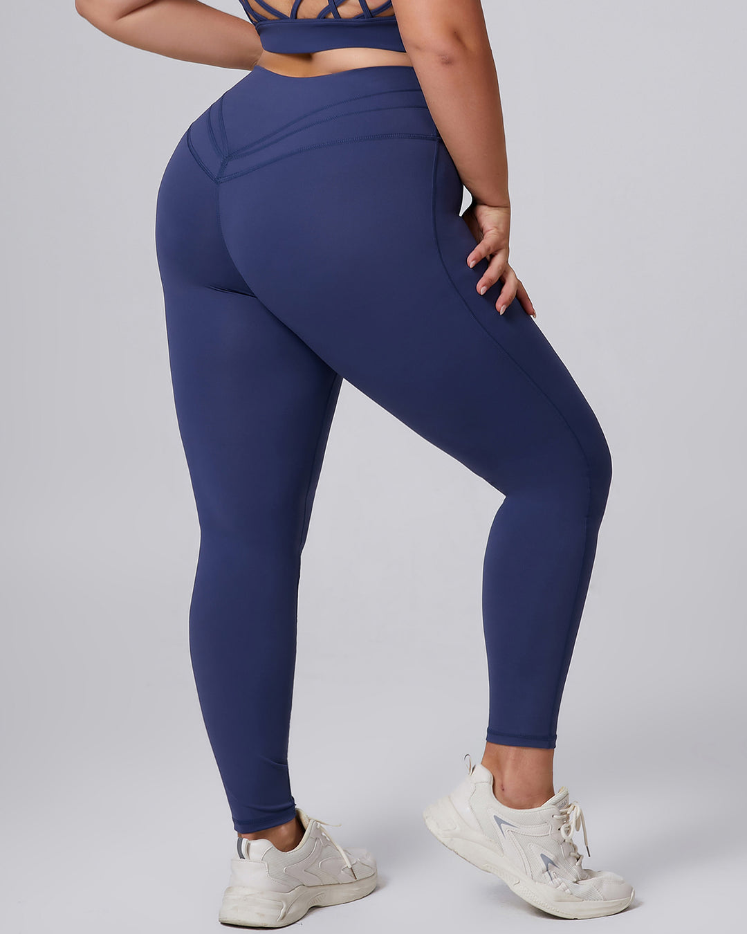 Viviana Plus Leggings - Navy