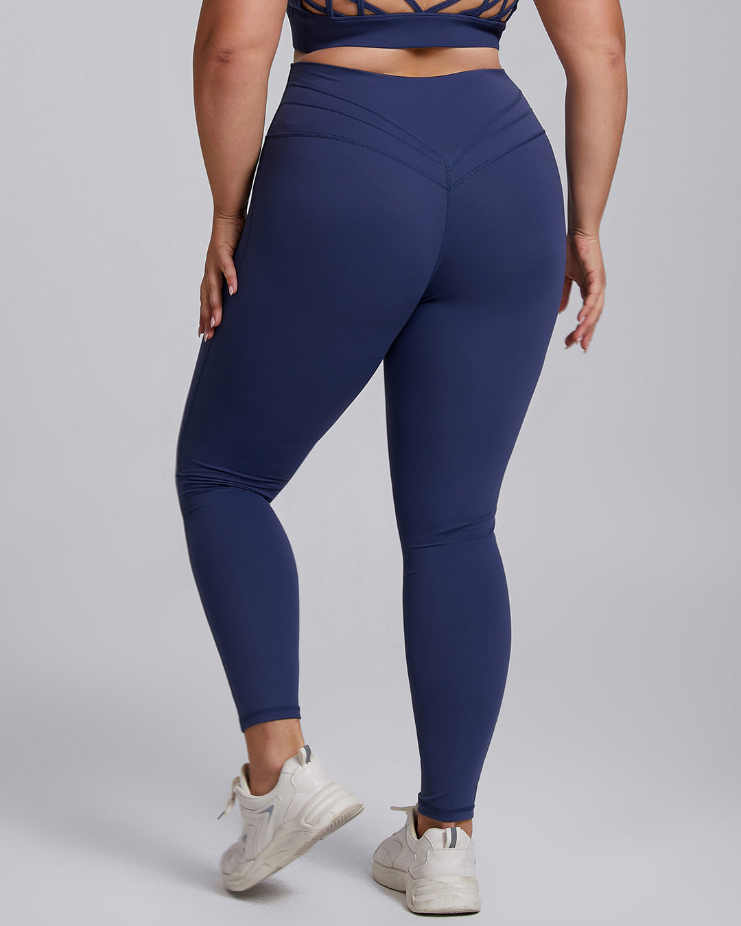 Viviana Plus Leggings - Navy