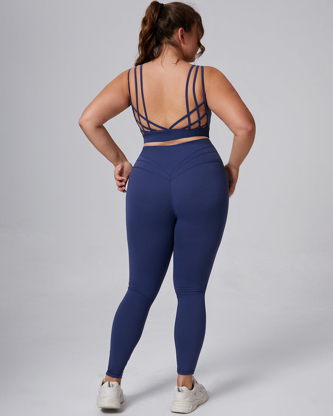 Viviana Plus Leggings - Navy