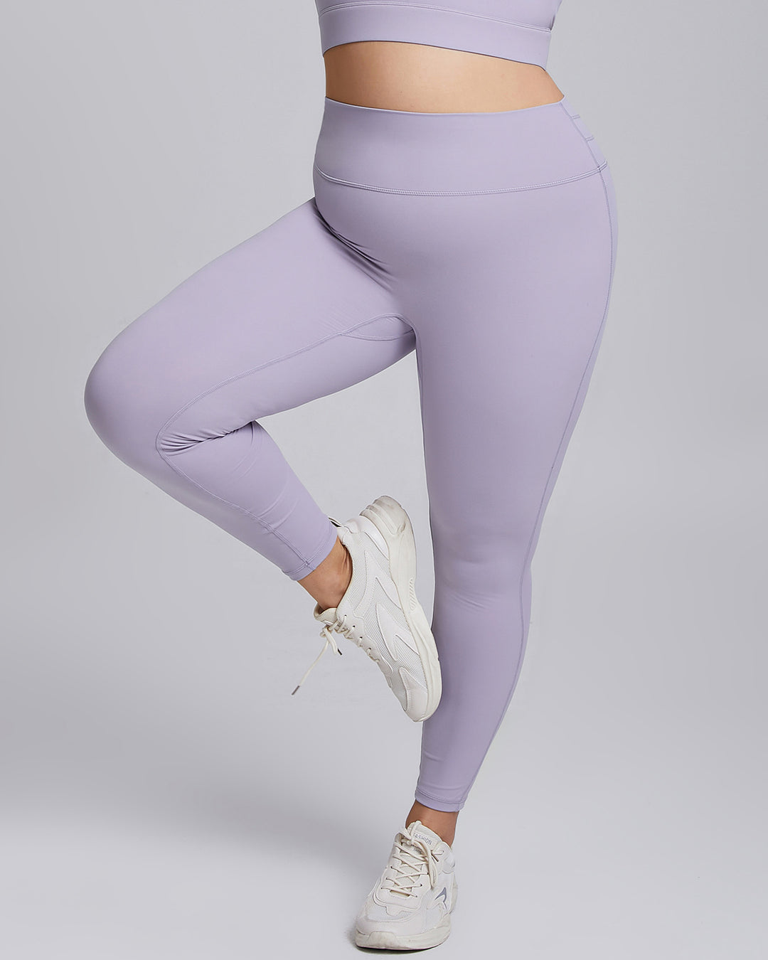 Viviana Plus Leggings - Purple