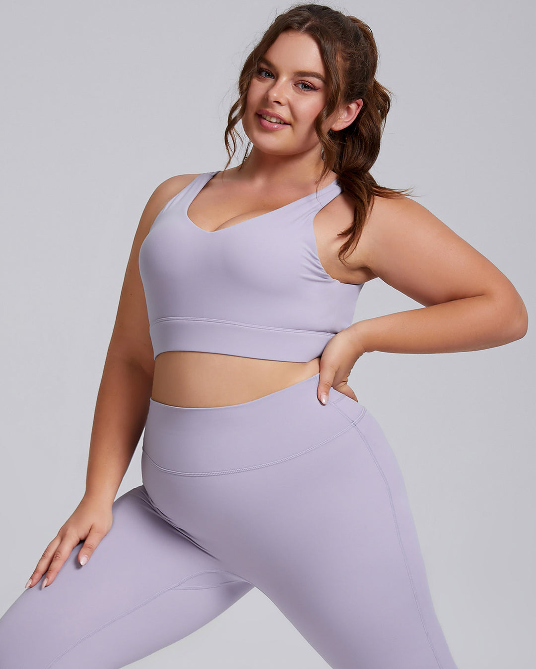 Viviana Plus Sports Bra - Purple