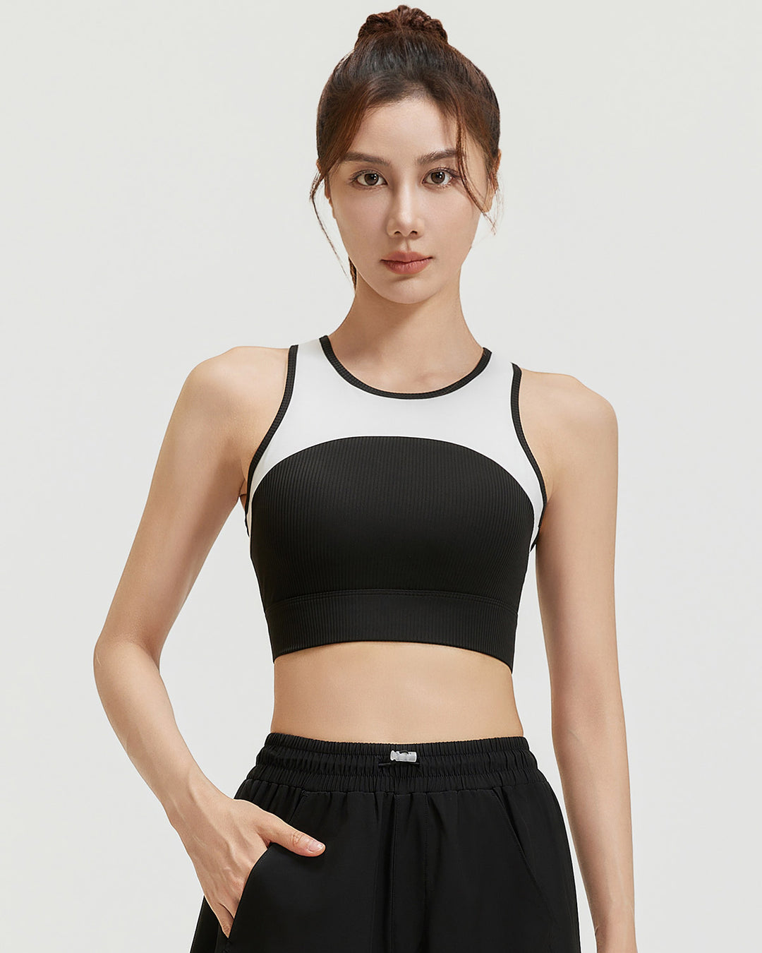 Wisteria Sports Bra - Black