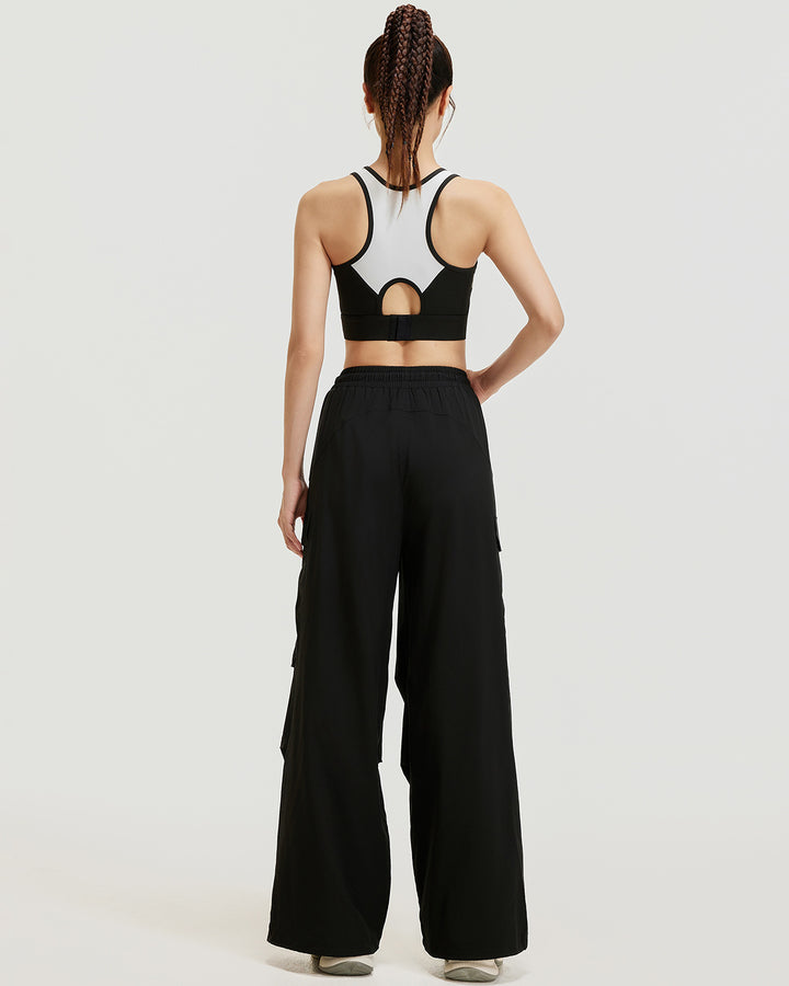 Wisteria Sports Bra - Black