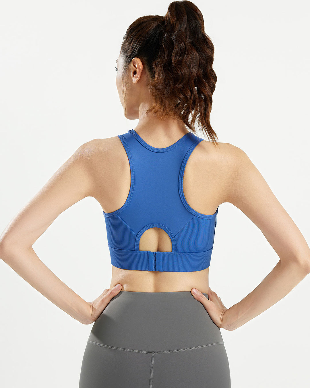 Wisteria Sports Bra - Blue