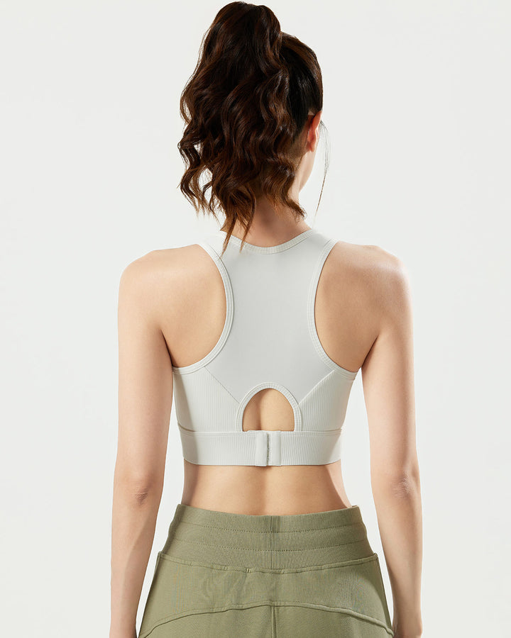 Wisteria Sports Bra - Grey