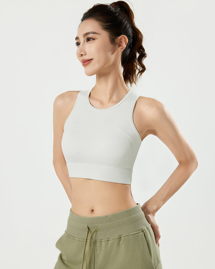 Wisteria Sports Bra - Grey
