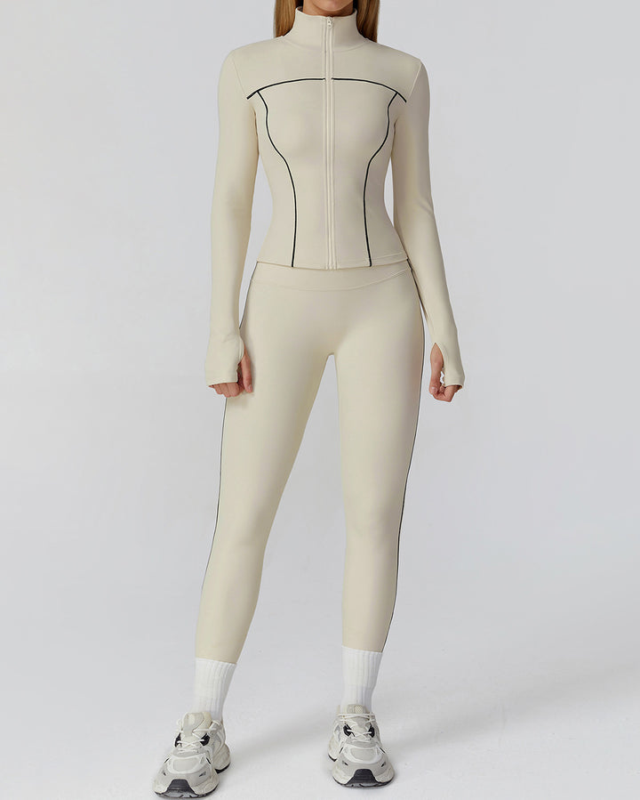 Wren Active Jacket - Beige