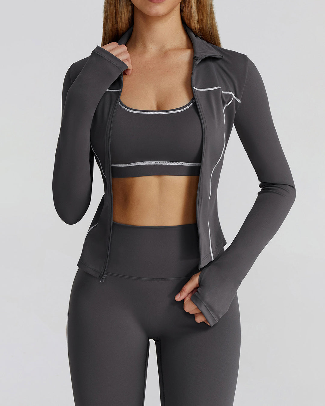 Wren Active Jacket - Grey