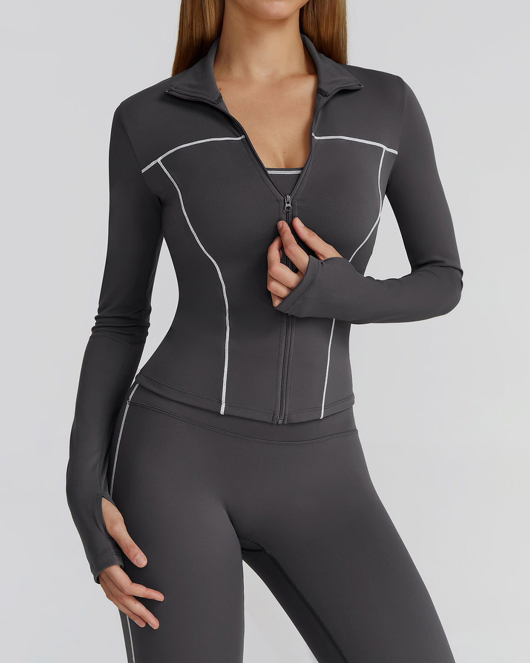 Wren Active Jacket - Grey