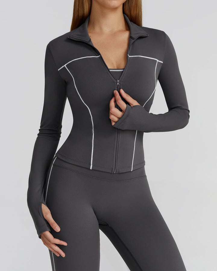 Wren Active Jacket - Grey