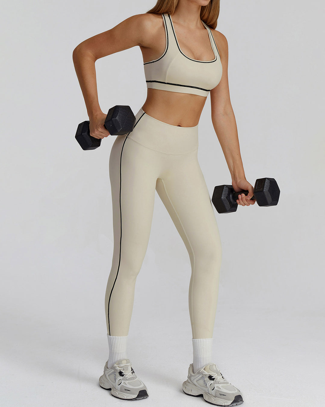 Wren Seamless Leggings - Beige