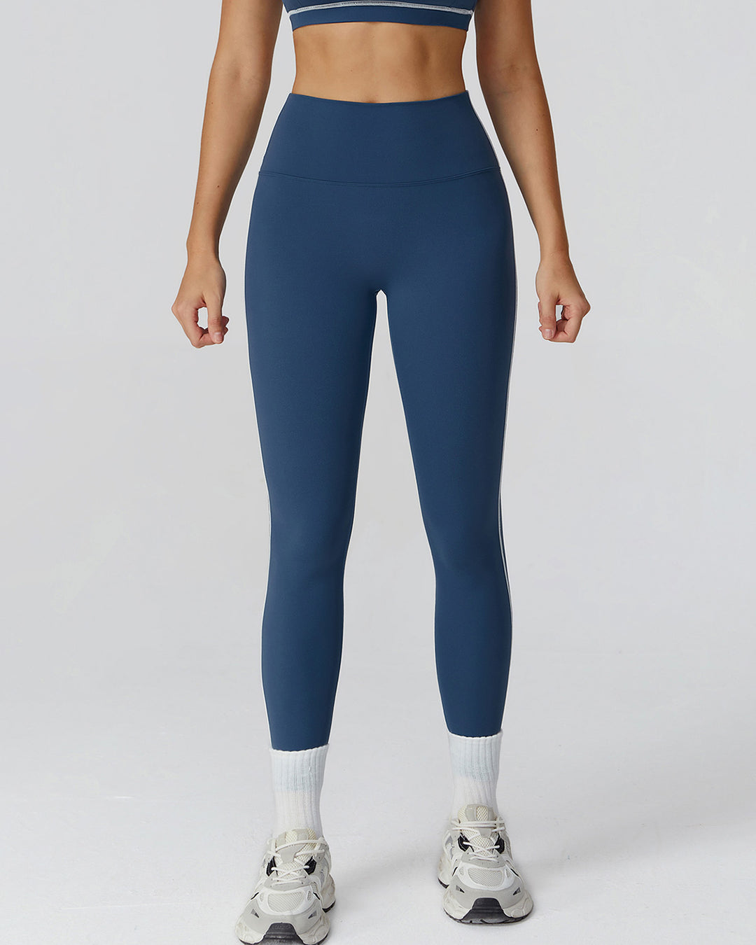 Wren Seamless Leggings - Blue