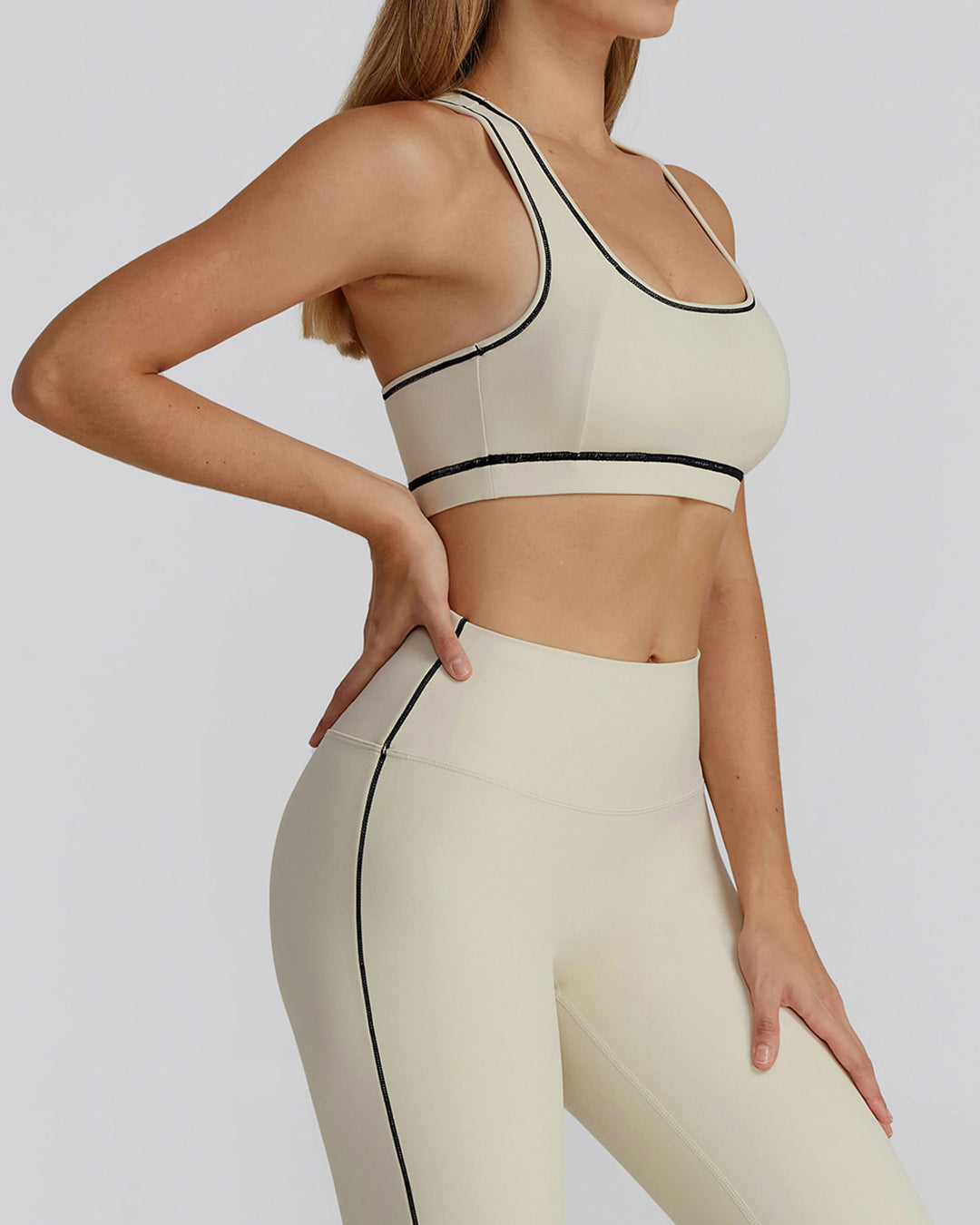 Wren Sports Bra - Beige