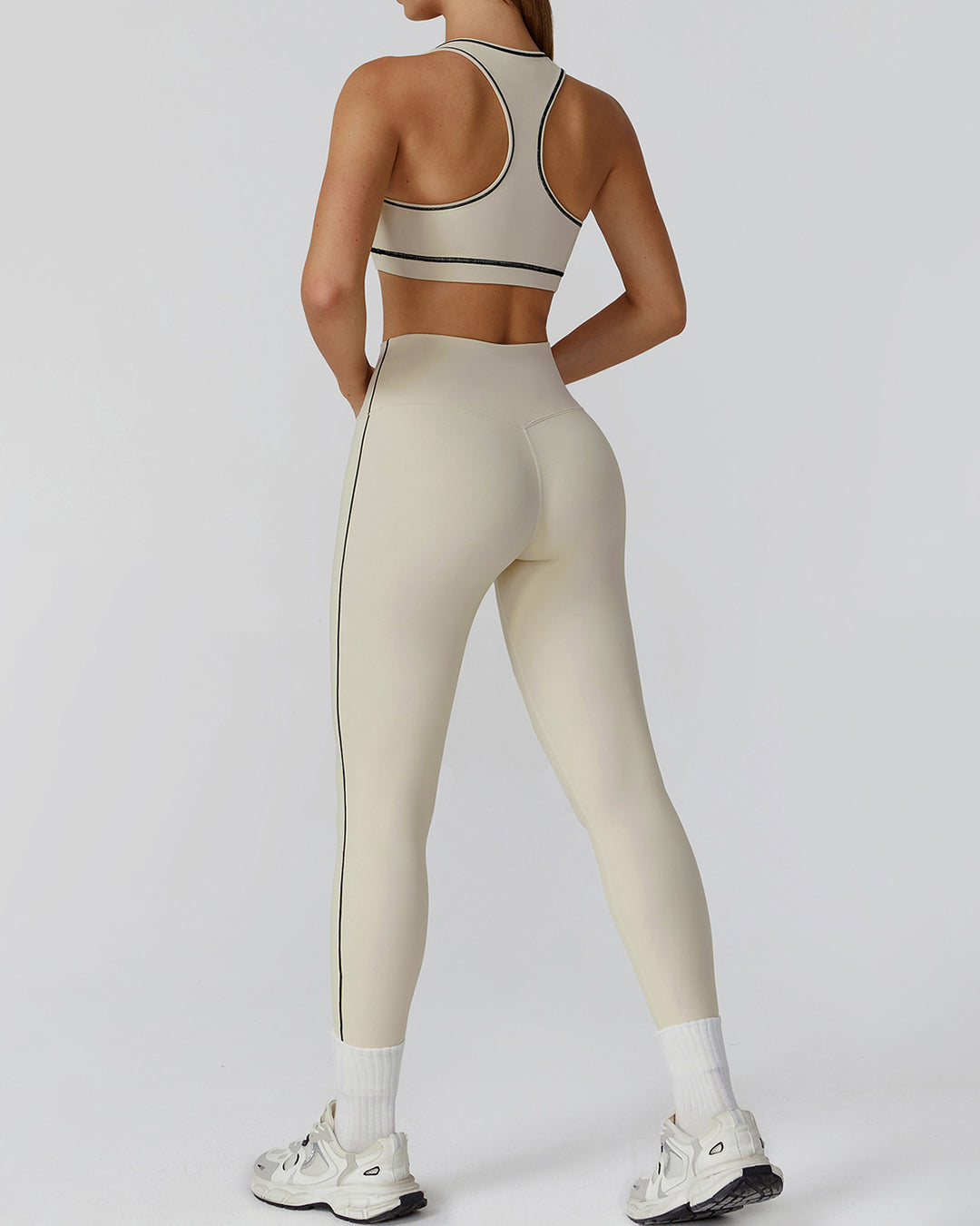 Wren Sports Bra - Beige
