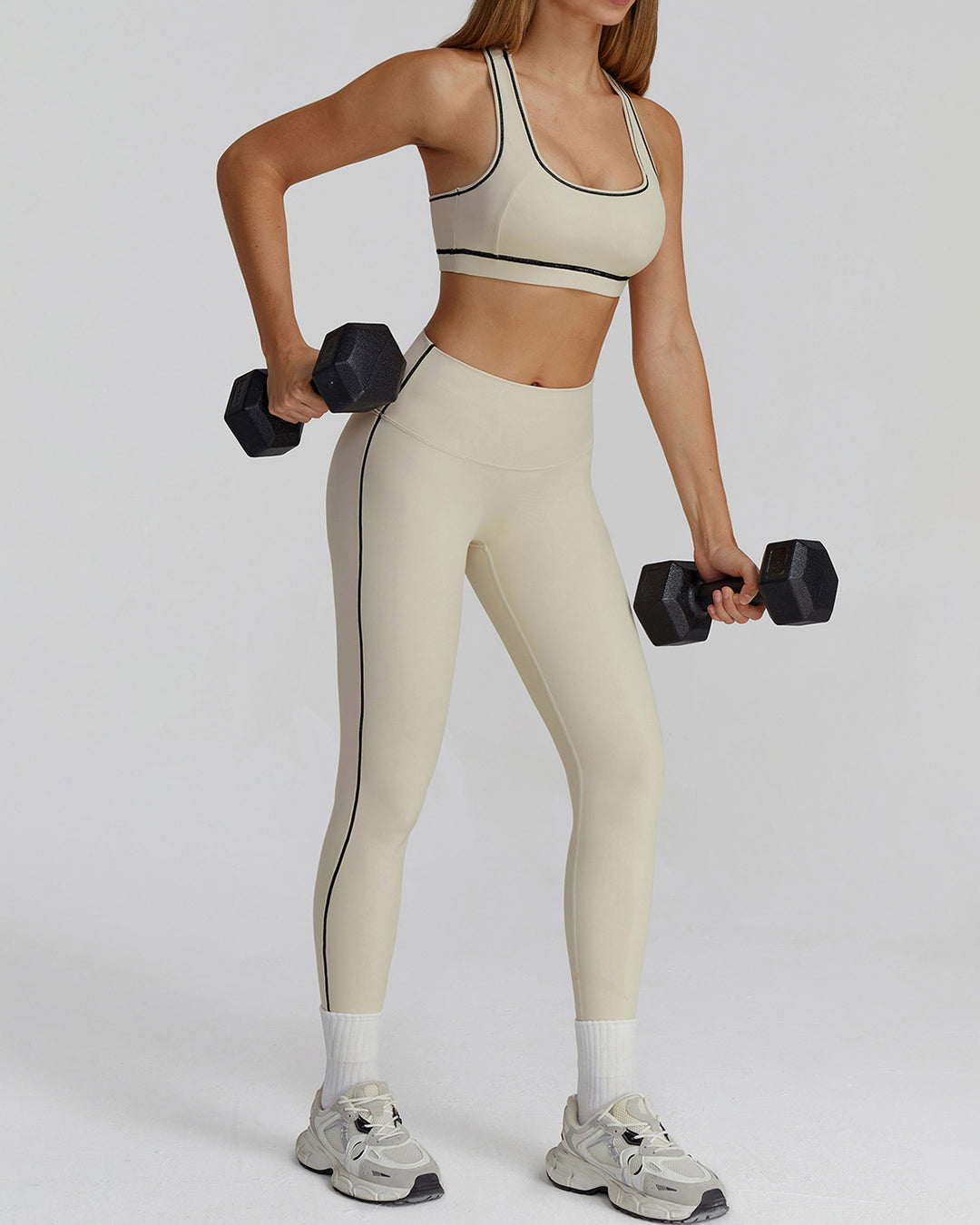 Wren Sports Bra - Beige
