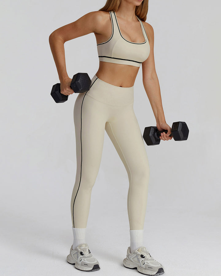 Wren Sports Bra - Beige