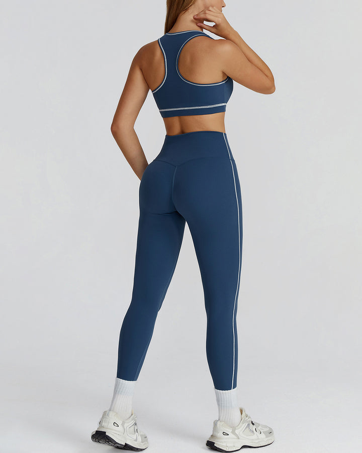 Wren Sports Bra - Blue