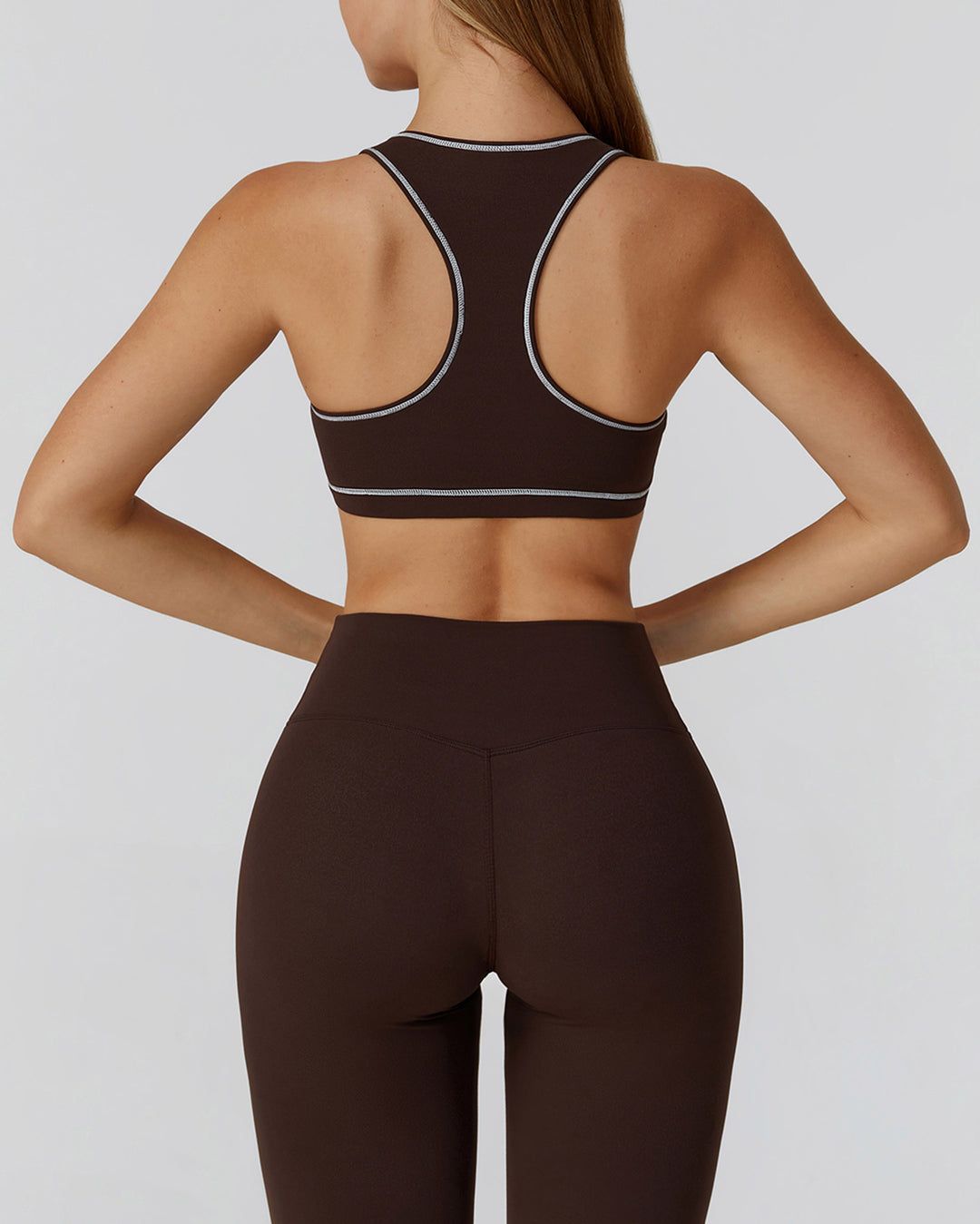 Wren Sports Bra - Brown