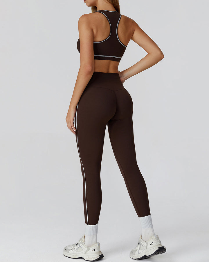 Wren Sports Bra - Brown