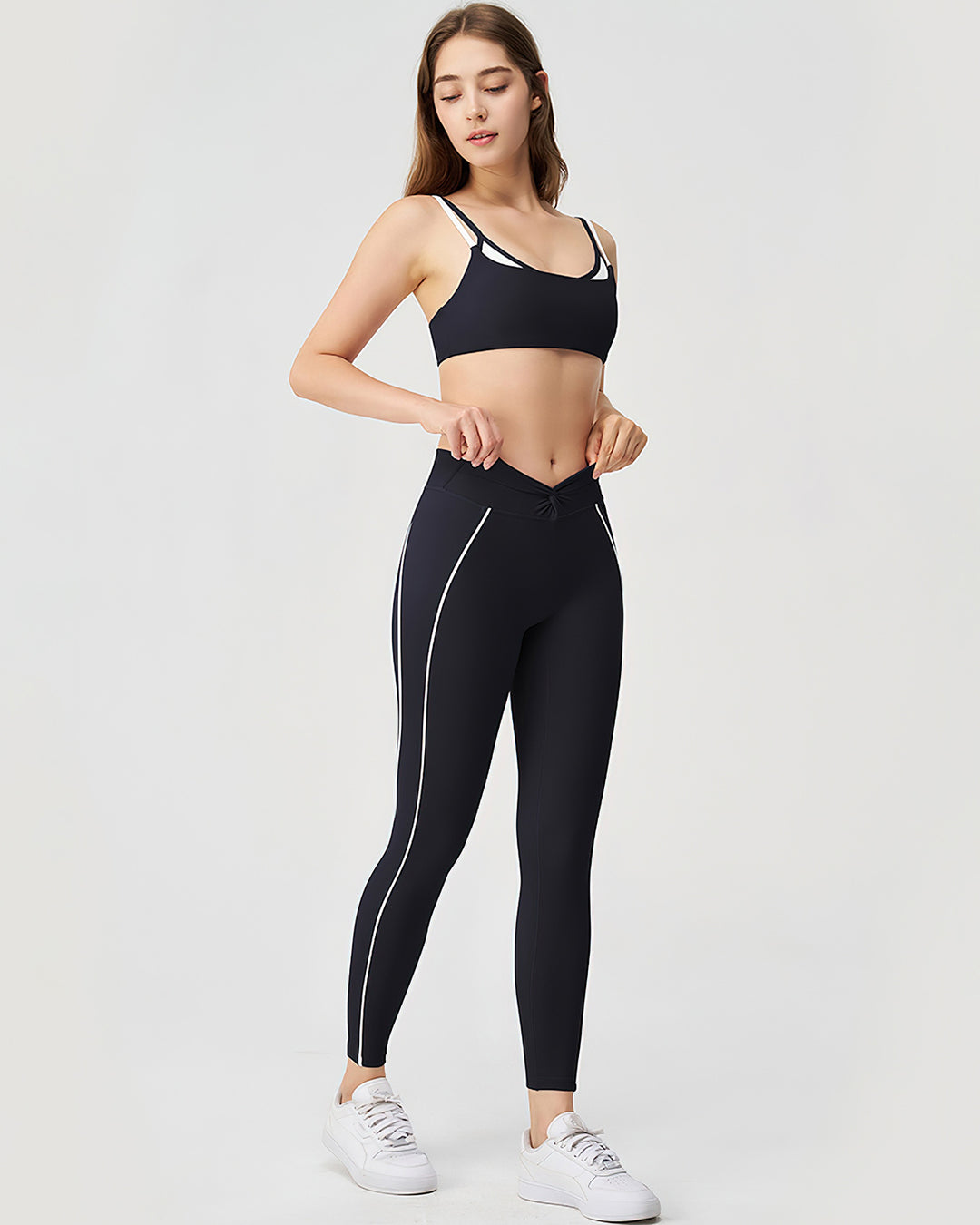 Xanthe Seamless Leggings - Black