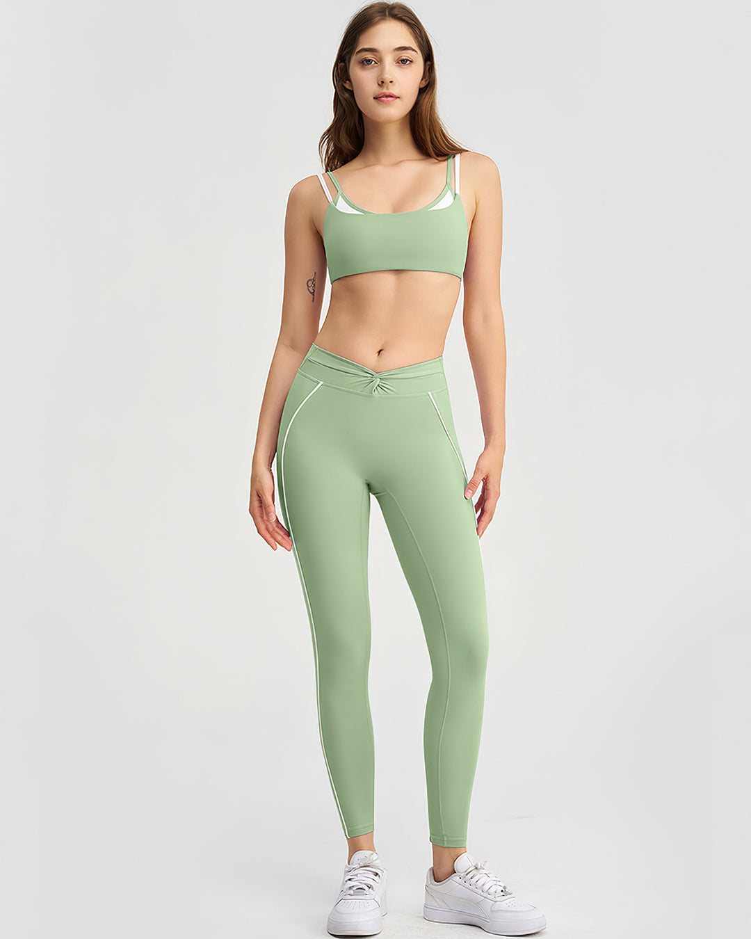 Xanthe Seamless Leggings - Green