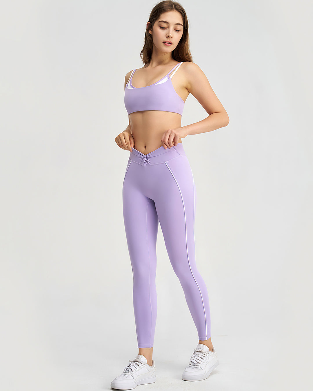 Xanthe Seamless Leggings - Purple