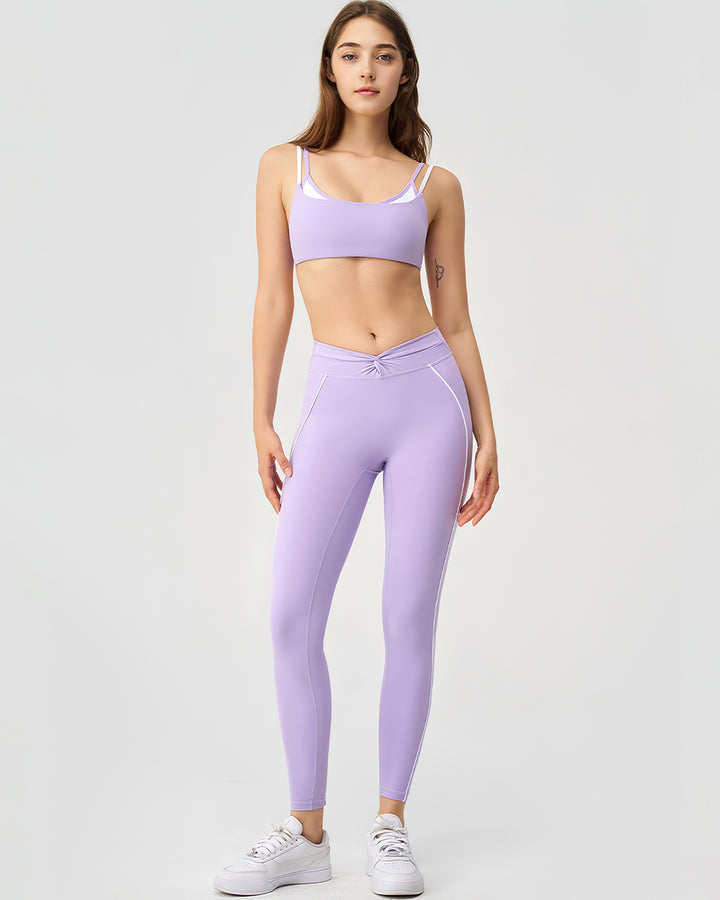 Xanthe Seamless Leggings - Purple