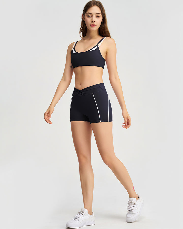 Xanthe Sports Bra - Black