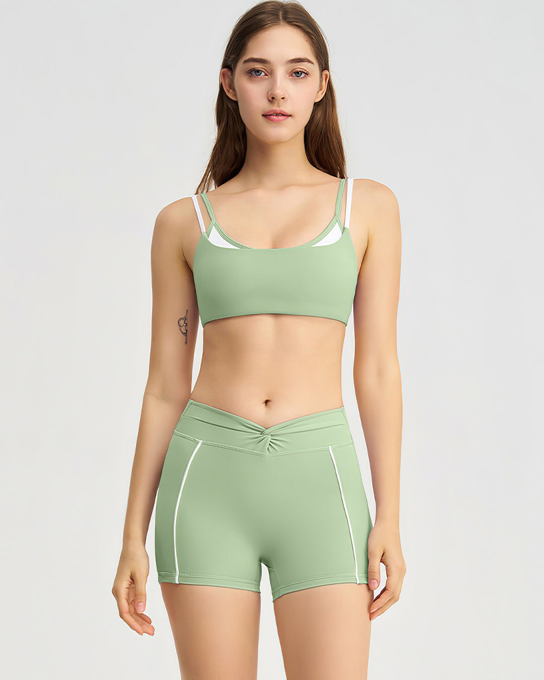 Xanthe Sports Bra - Green