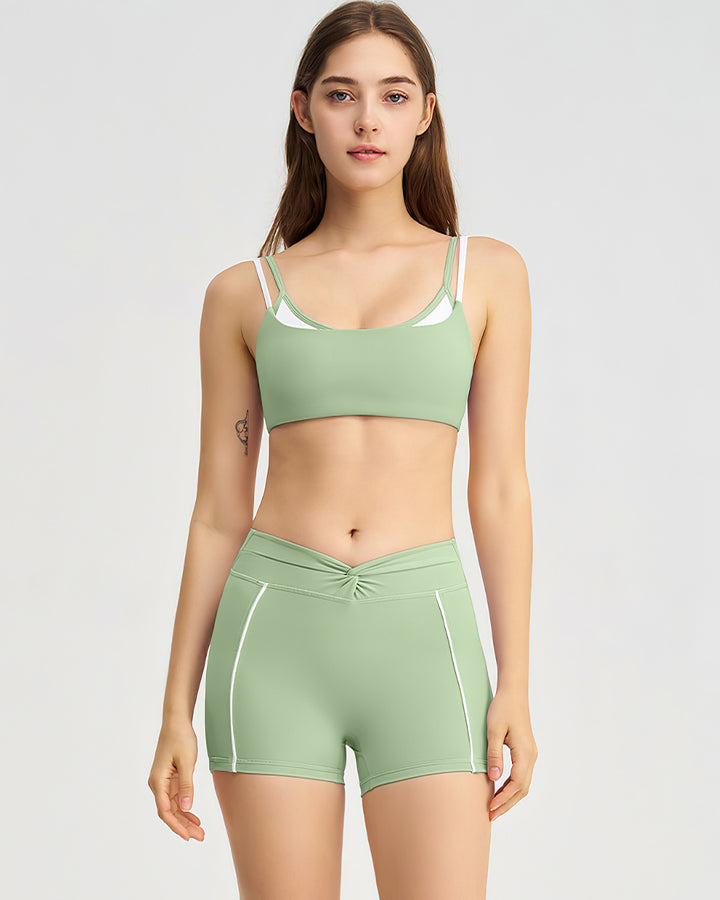Xanthe Sports Bra - Green